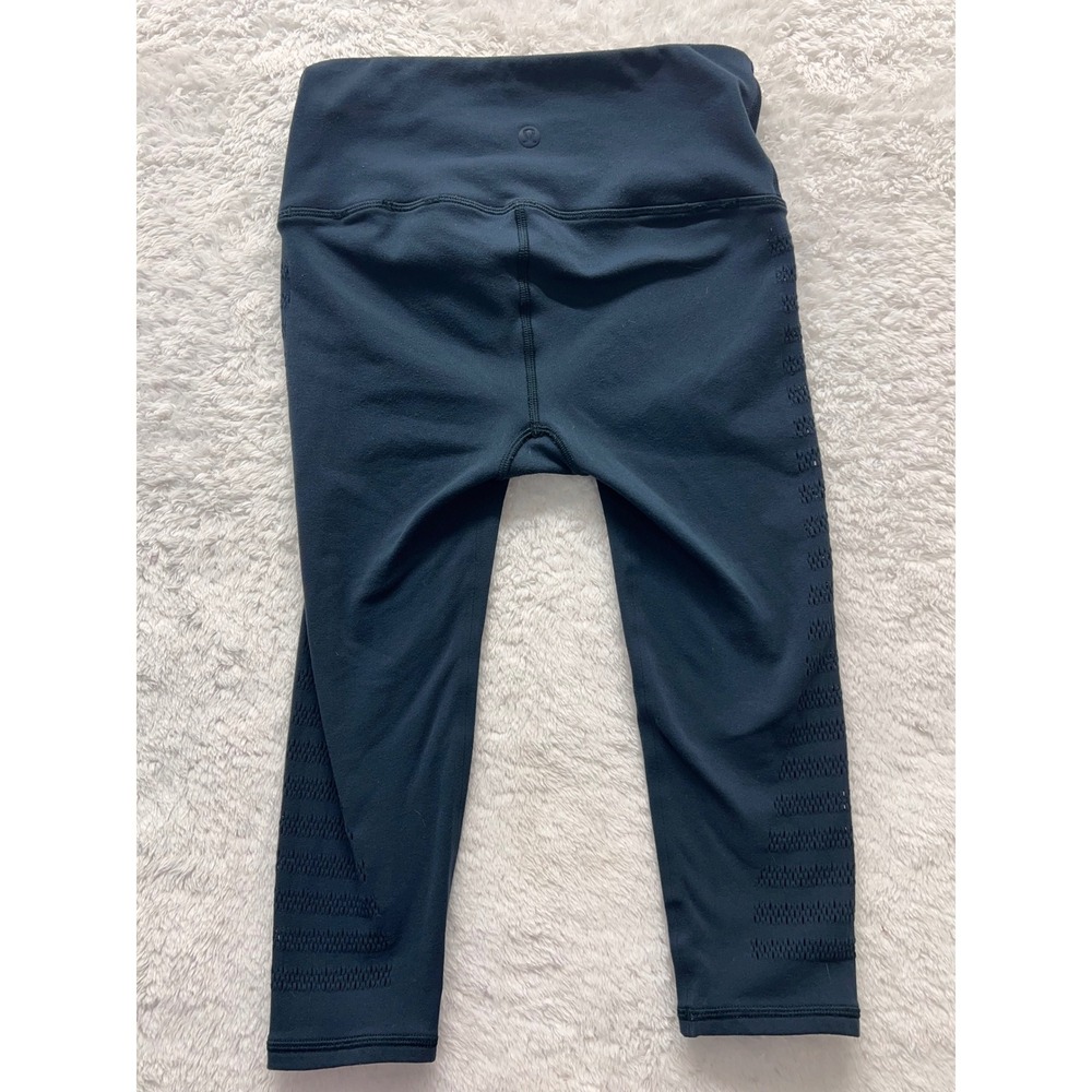 Lululemon Womens‎ Black Athletic Leggings Activewear Workout Pants sz 4